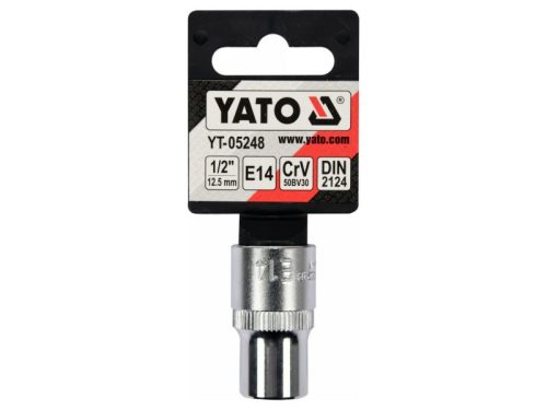 YATO Dugókulcs külső Torx 1/2" E14 CrV