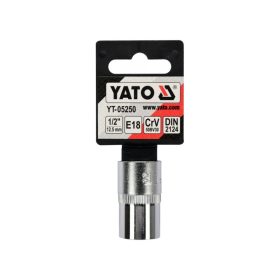 YATO Dugókulcs külső torx 1/2" E18 CrV