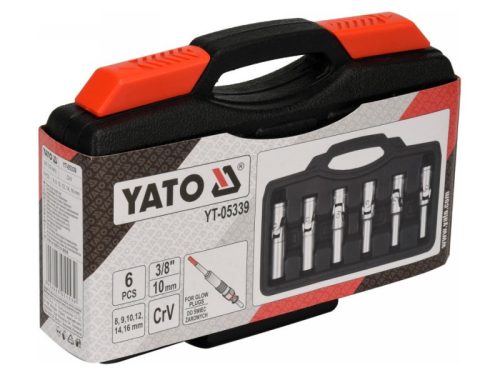 YATO Csuklós izzítógyerta-kulcs 6 részes 3/8" CrV