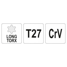 YATO Torx kulcs T27 hosszú