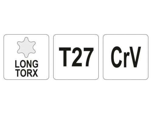 YATO Torx kulcs T27 hosszú