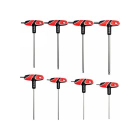   YATO Gömbfejű imbusz T-kulcs készlet 8 részes 2,5-10 mm S2