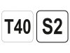 YATO T-kulcs T40 / 170 mm S2