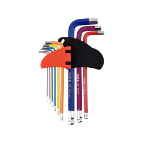   YATO Hosszú gömbfejű imbuszkulcs készlet 9 részes 1,5 - 10 mm S2