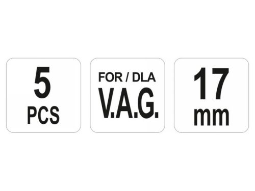 YATO Vezérműtengely lánckerék és szíjtárcsa lehúzó készlet 5 részes