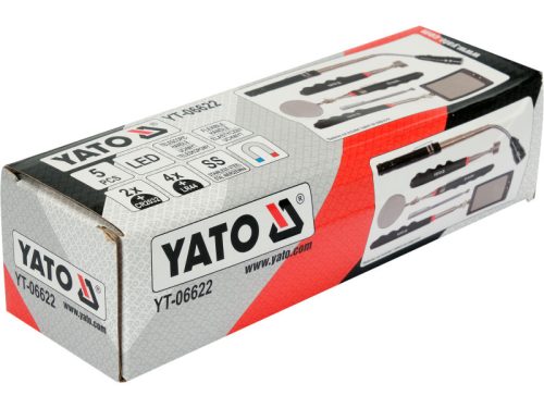 YATO Mágneses felszedő és vizsgálótükör készlet 5 részes