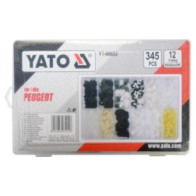 YATO Műanyag patent készlet 345 részes Peugeot