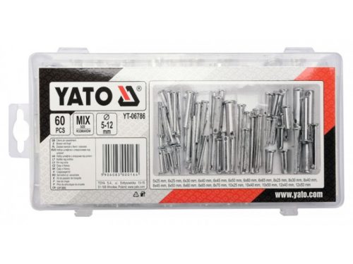 YATO Csapszeg készlet 60 részes