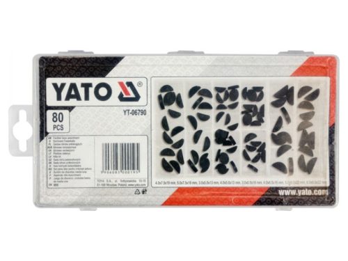 YATO Íves retesz készlet 80 részes