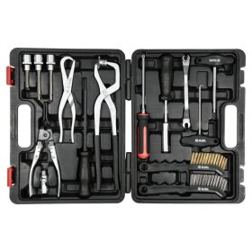   YATO Fékrendszer szerelő készlet 15 részes 1/2" 3/8" CrV