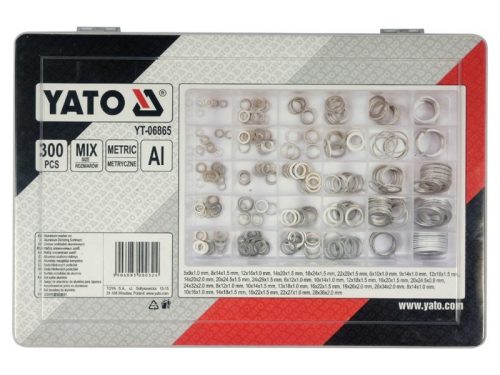 YATO Alumínium alátét készlet 300 db