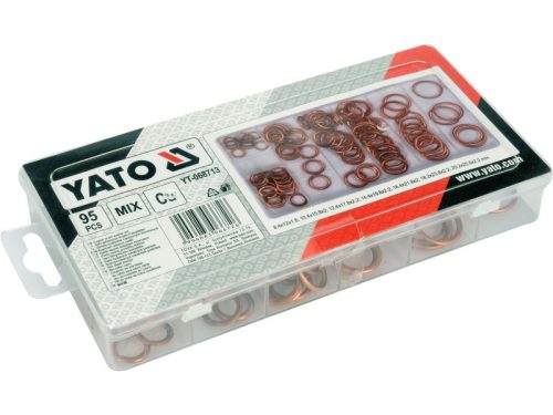 YATO Réz O-gyűrű készlet 95 részes