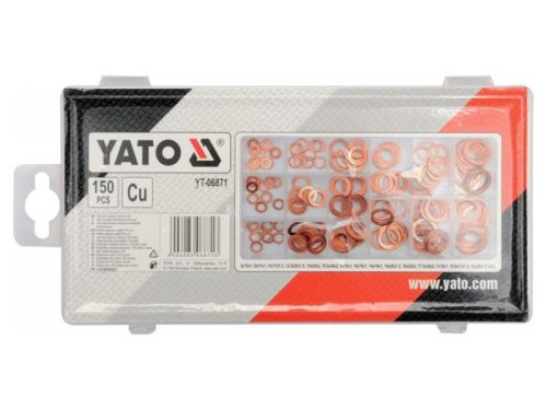 YATO Réz alátét készlet 150 db