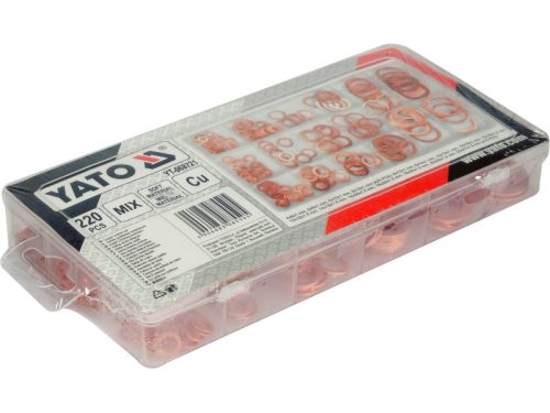 YATO Réz alátét készlet 220 részes