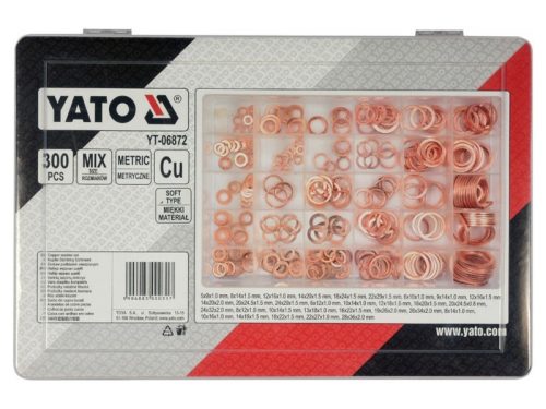 YATO Réz alátét készlet 300 db