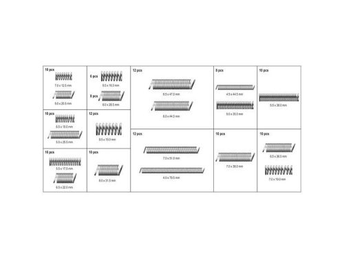 YATO Rugó készlet 200 db