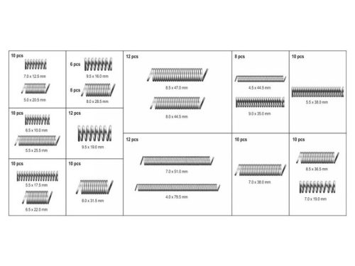 YATO Rugó készlet 200 db
