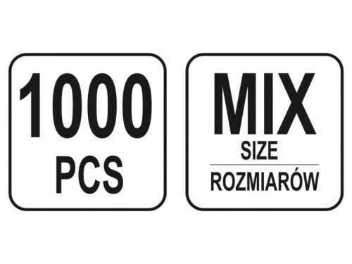 YATO Sasszeg készlet 1000 db