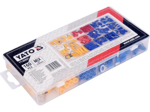 YATO Kábel csatlakozó készlet 160 részes