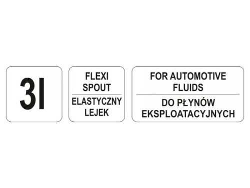 YATO Olajbetöltő kanna 3 liter