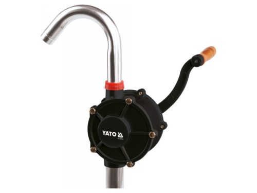 YATO Hordópumpa tekerős 21 liter/perc alumínium