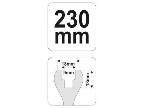 YATO Kárpitkiszedő 230 mm