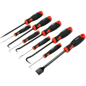 YATO Kézi véső és kampó készlet 9 részes