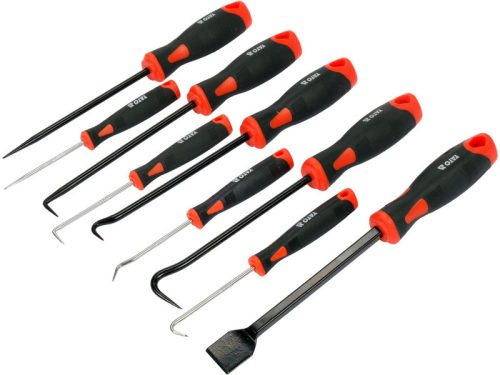 YATO Kézi véső és kampó készlet 9 részes