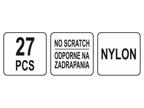 YATO Kárpitkiszedő készlet 27 részes