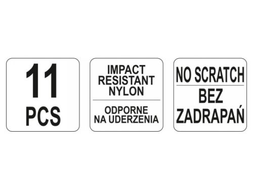 YATO Kárpitkiszedő készlet 11 részes
