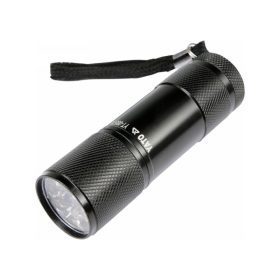 YATO Elemes LED zseblámpa 30 lm alumínium fekete 3 x AAA