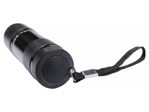 YATO Elemes LED zseblámpa 30 lm alumínium fekete 3 x AAA