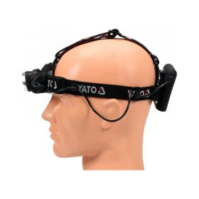 YATO Elemes LED fejlámpa XM-L2 CREE állítható fókusszal