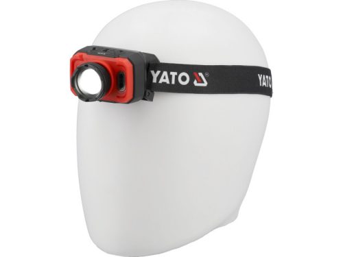 YATO Akkus fejlámpa 600 lm