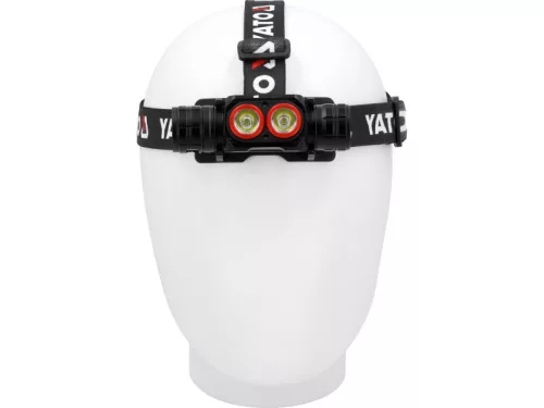 YATO Akkus LED fejlámpa