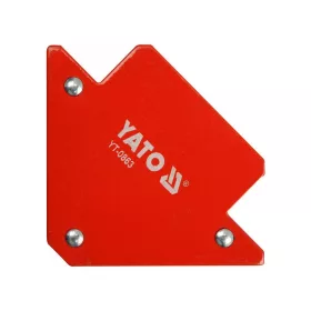   YATO Hegesztési munkadarabtartó mágnes 82 x 120 x 13 mm/11,5 kg