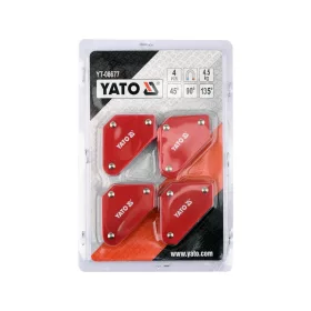   YATO Mini hegesztési munkadarabtartó készlet 4 részes 4,5 kg 45° 90° 135°