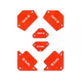 YATO Hegesztési munkadarabtartó mágnes készlet 6 részes