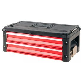 YATO Szerszámosláda fém (2 fiókos) 500 x 250 x 18 mm