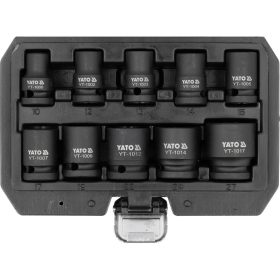 YATO Gépi dugókulcs készlet 1/2 10 részes 10-27 mm