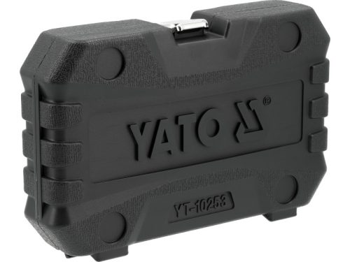 YATO Gépi dugókulcs készlet 1/2" 15 részes 10-27 mm 3/8" x 1/2" adapterrel