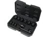 YATO Gépi dugókulcs készlet 11 részes 1/2" 10-27 mm CrMo