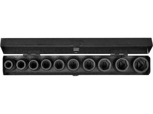 YATO Gépi dugókulcs készlet 10 részes 1/2" 10-22 mm CrMo