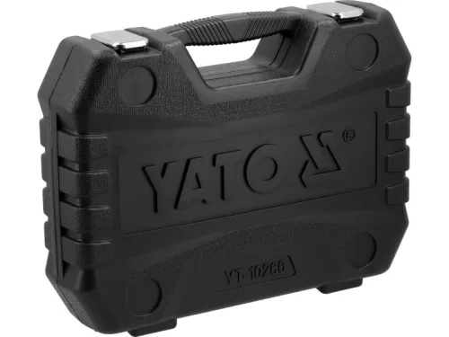 YATO Ütvecsavarozó bitkészlet 64 részes 1/2"