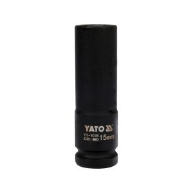 YATO Gépi hosszú dugókulcs 1/2" 15 mm CrMo