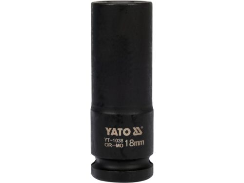 YATO Gépi hosszú dugókulcs 1/2" 18 mm CrMo