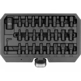 YATO Ütvecsavarozó bitfej készlet 1/2" 25 részes