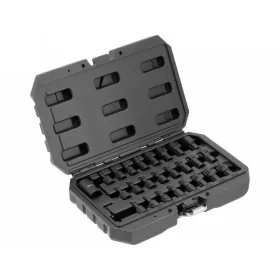 YATO Ütvecsavarozó bitfej készlet 1/2" 25 részes