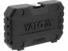 YATO Ütvecsavarozó bitfej készlet 1/2" 25 részes