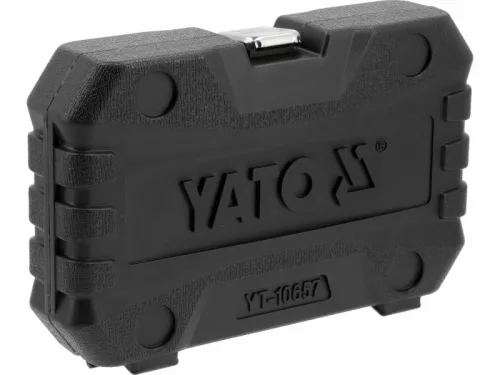 YATO Ütvecsavarozó bitfej készlet 1/2" 25 részes